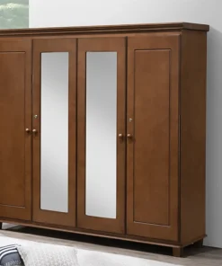 Armoire 4 Portes avec Miroirs PB Oak Marcus