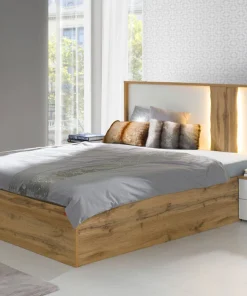 Lot de 2 Chevets avec 2 Tiroirs (Collection Wood)