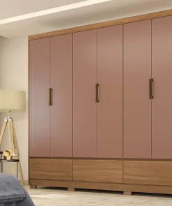 Armoire 6 Portes 3 Tiroirs Himalaya