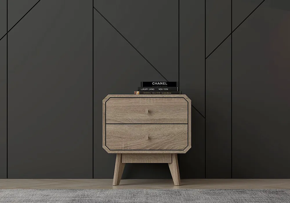 Chevet 2 Tiroirs (Collection Isis)